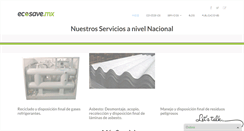 Desktop Screenshot of ecosave.com.mx
